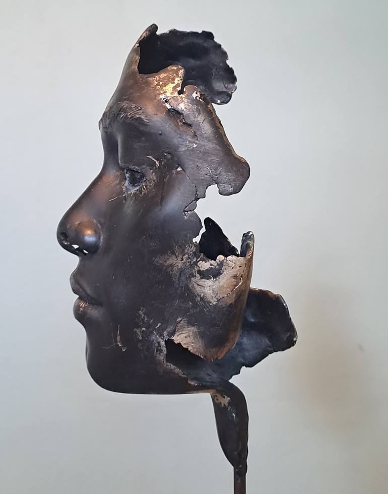 Original Portrait Sculpture by Katarina Crawford