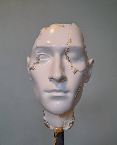 Original Fine Art Portrait Sculpture by Katarina Crawford