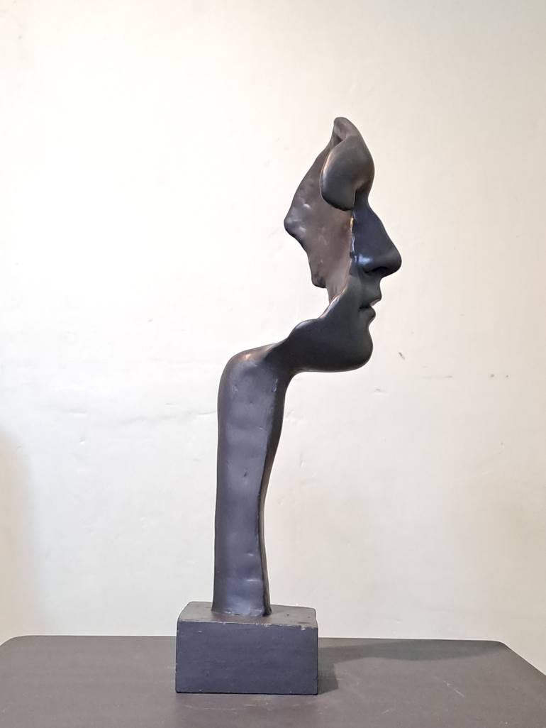 Original Contemporary Portrait Sculpture by Katarina Crawford