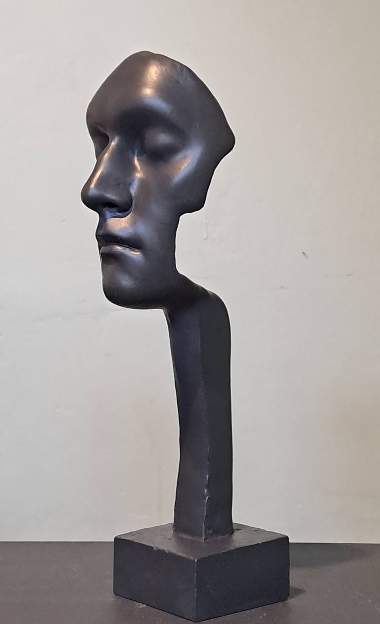 Original Contemporary Portrait Sculpture by Katarina Crawford