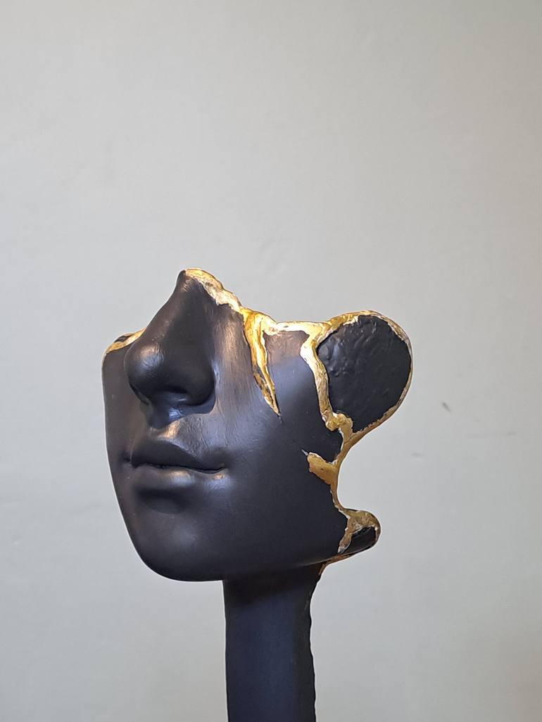 Original Conceptual Portrait Sculpture by Katarina Crawford