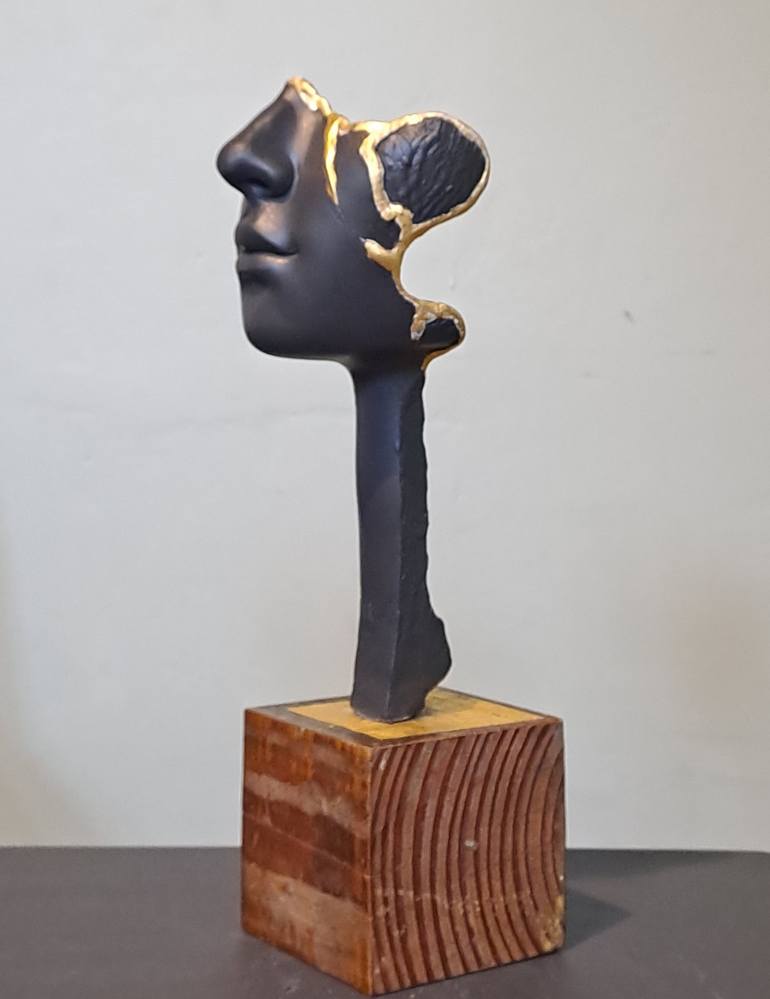 Original Portrait Sculpture by Katarina Crawford