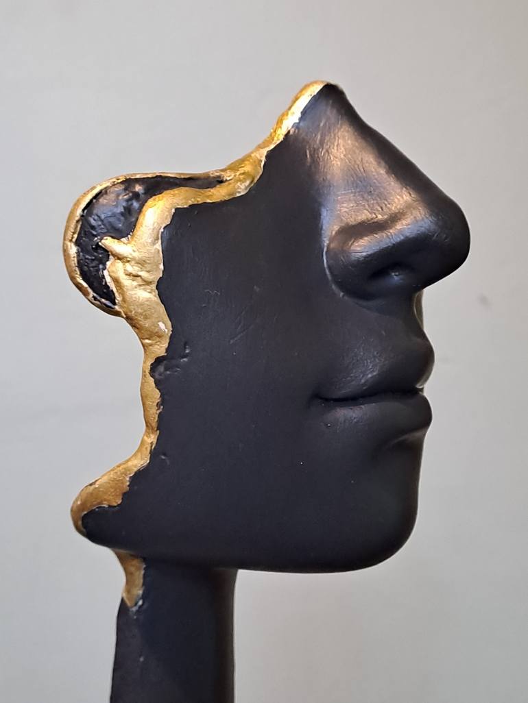 Original Conceptual Portrait Sculpture by Katarina Crawford