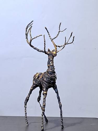 Original Figurative Animal Sculpture by Katarina Crawford