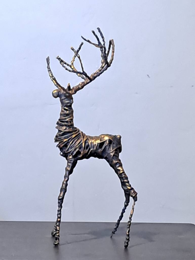 Original Figurative Animal Sculpture by Katarina Crawford