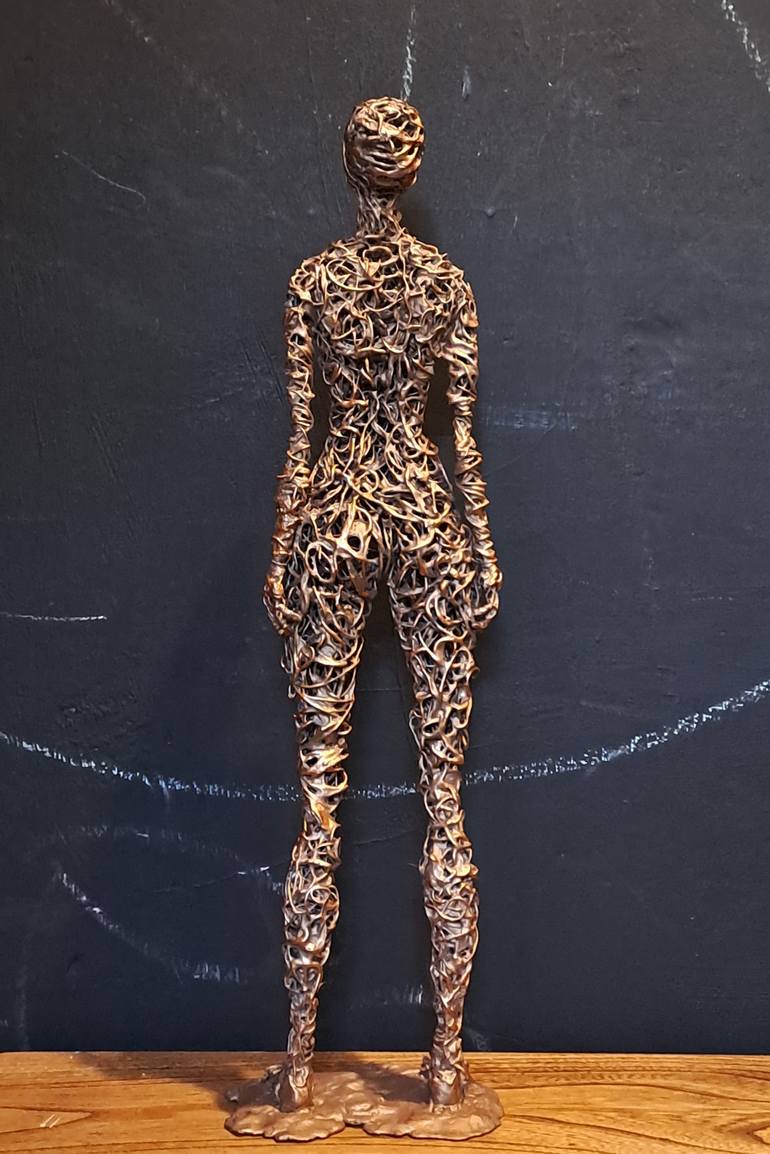 Original Figurative Women Sculpture by Katarina Crawford