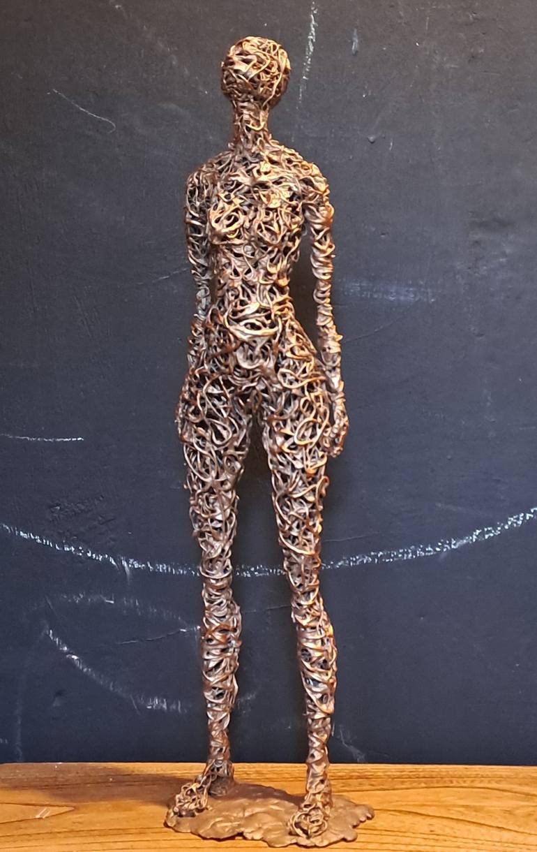 Original Figurative Women Sculpture by Katarina Crawford