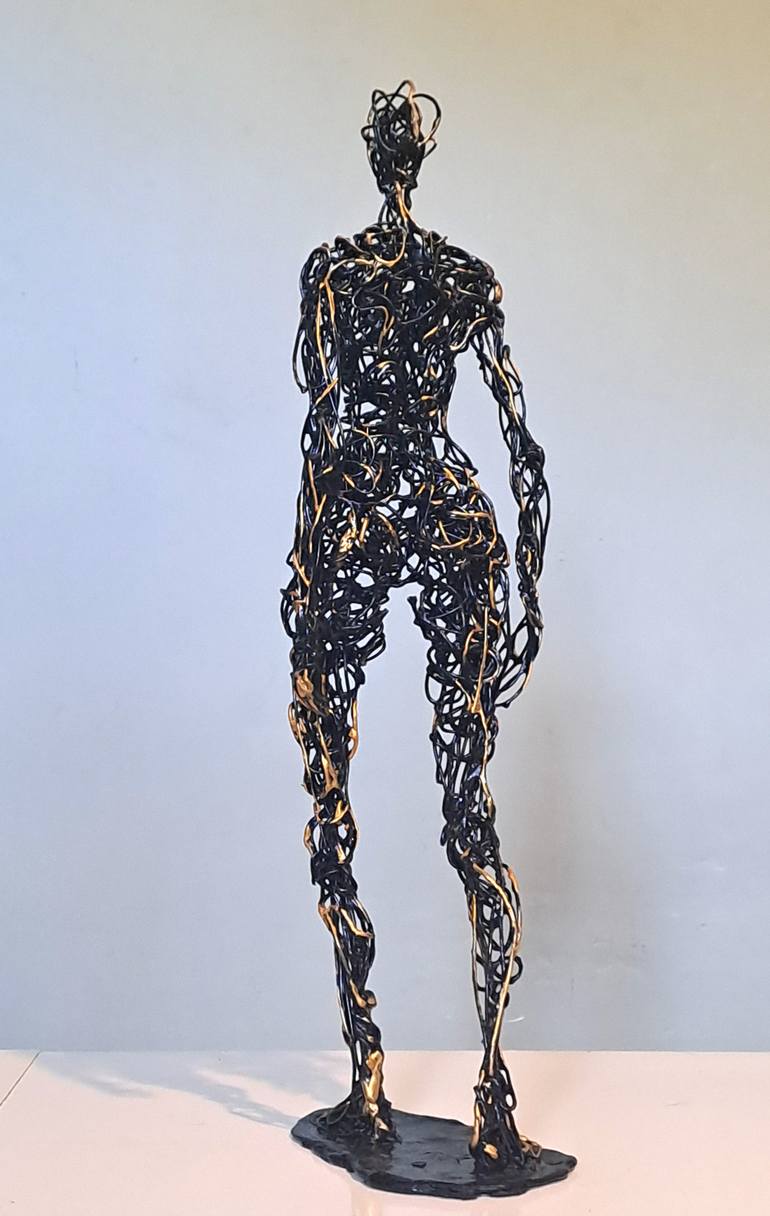 Original Baroque Body Sculpture by Katarina Crawford