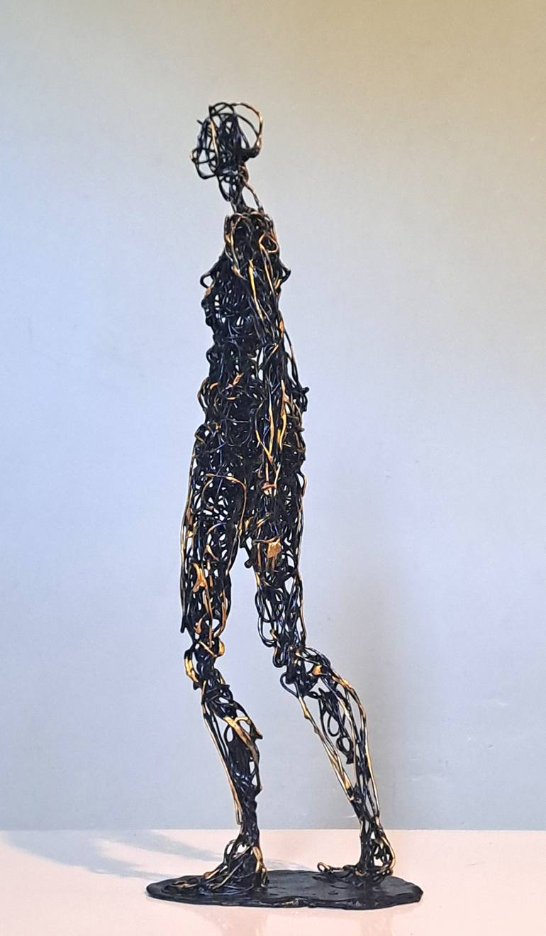 Original Baroque Body Sculpture by Katarina Crawford