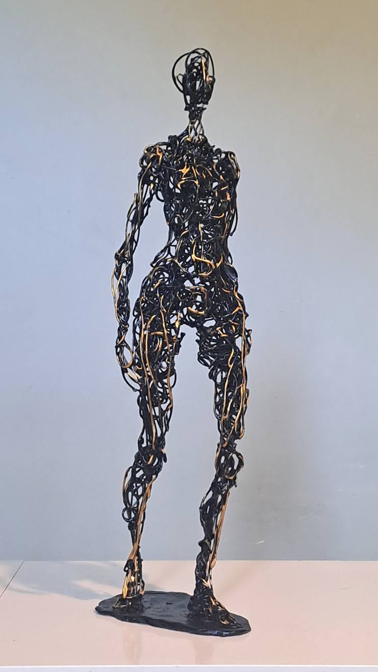 Original Baroque Body Sculpture by Katarina Crawford