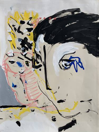 Original Figurative Abstract Painting by Nicolas Cespedes