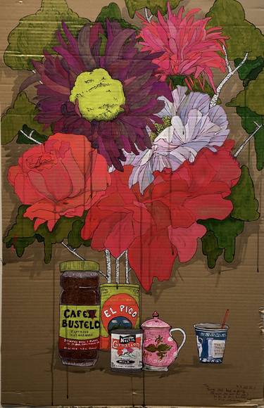 Original Floral Paintings by rachel nelson