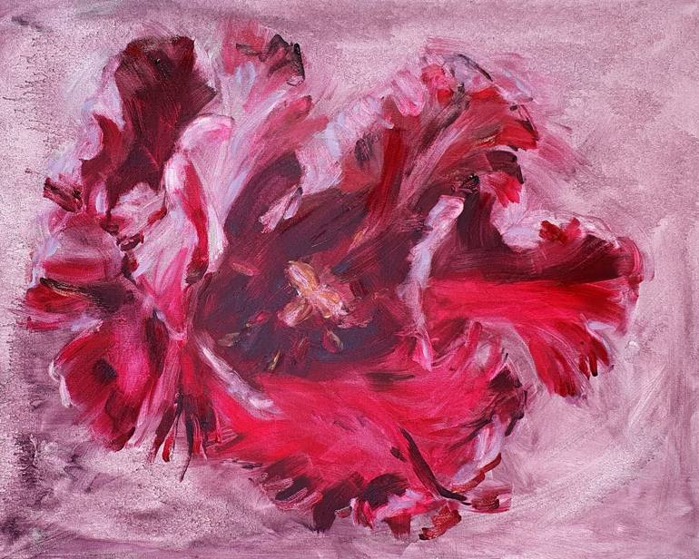 Original Contemporary Floral Painting by Nadia Petra