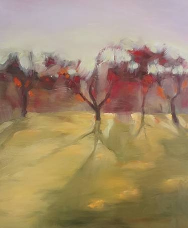 Original Abstract Landscape Paintings by Nadia Petra