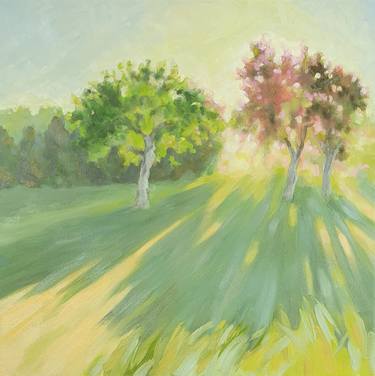 Print of Abstract Expressionism Landscape Paintings by Nadia Petra