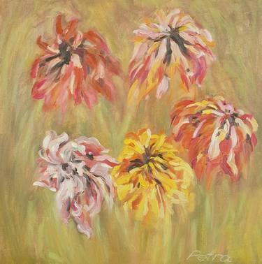 Original Floral Paintings by Nadia Petra