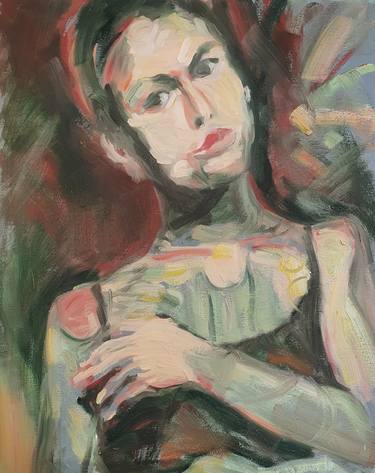 Original Contemporary People Paintings by Nadia Petra