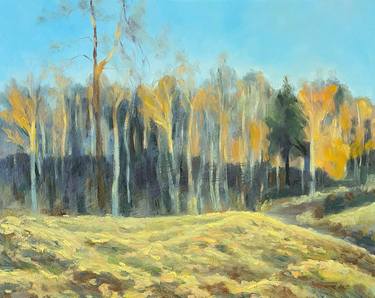 Original Classicism Landscape Paintings by Nadia Petra