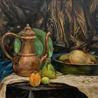 Original Food & Drink Painting by Katerina Vdovichenko