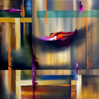 Original Contemporary Abstract Painting by Rene Cheng