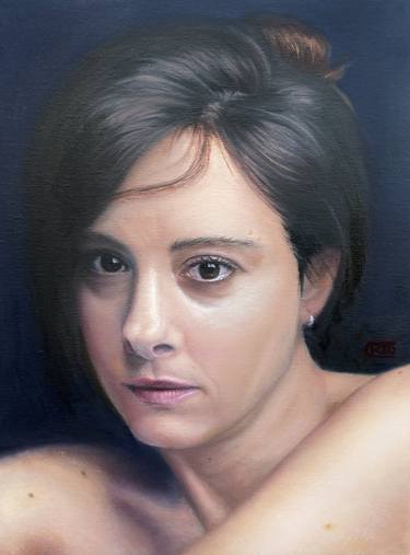 Original Fine Art Portrait Paintings by Rene Cheng