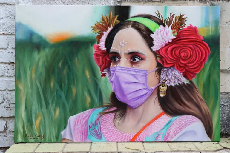 Original Other Pop Culture/Celebrity Painting by Rene Cheng