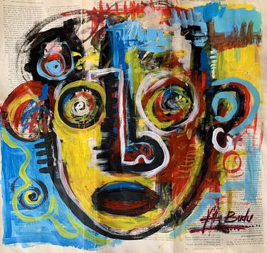 Original Conceptual Abstract Paintings by Ernest Budu