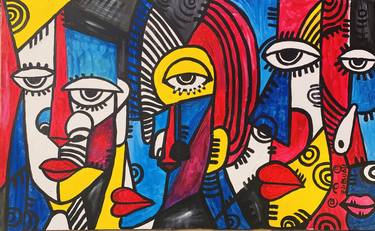 Print of Abstract Paintings by Ernest Budu