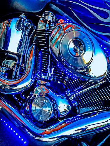 Print of Fine Art Motorcycle Photography by Bernard Werner