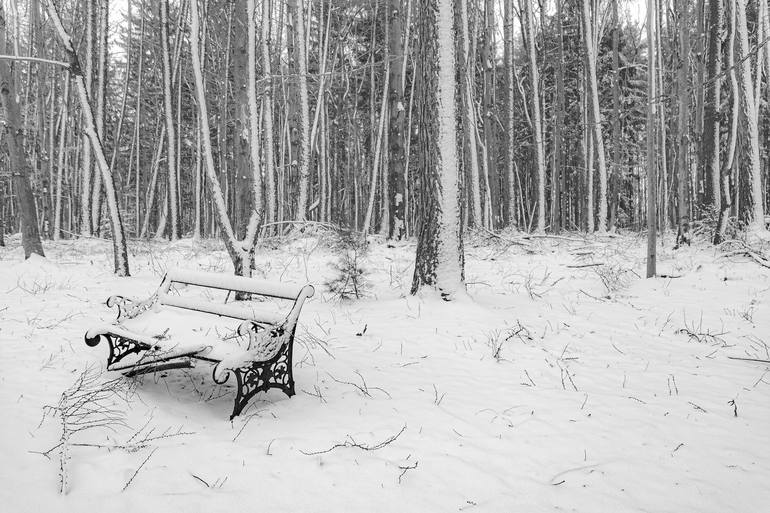 Warming Bench Photography by Bernard Werner Saatchi Art