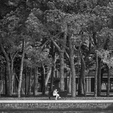 Woman on a Bench thumb