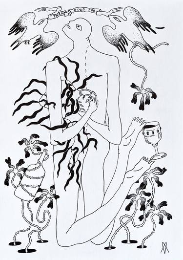 Print of Folk Religion Drawings by Maria Mylenka