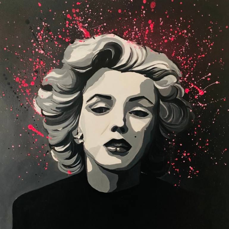 Original Pop Culture/Celebrity Painting by Lorna Beard