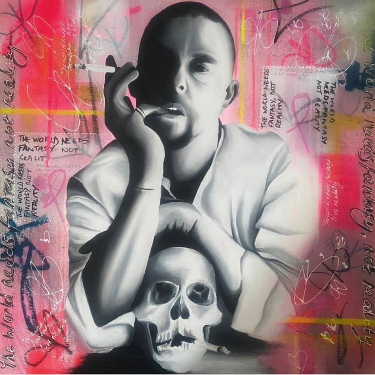 Alexander McQueen Painting