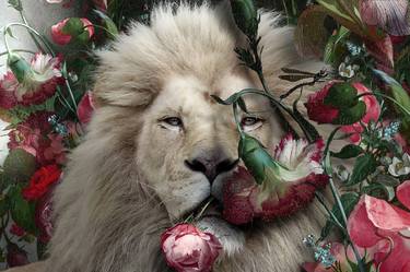 LION AND THE ROSE (LARGE) Limited Edition of 4/1AP thumb