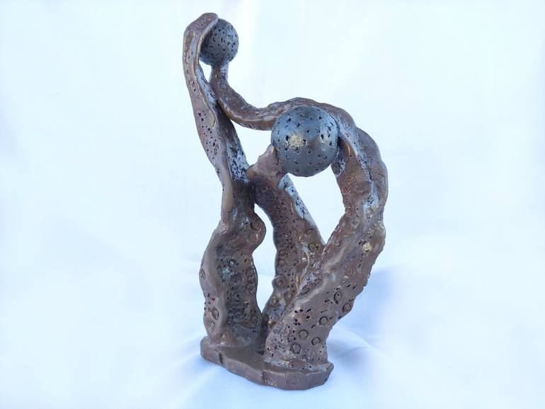 Original Abstract Erotic Sculpture by Elena Vostryakova