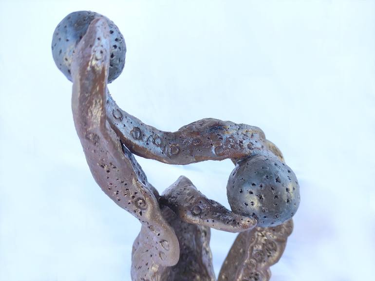 Original Abstract Erotic Sculpture by Elena Vostryakova