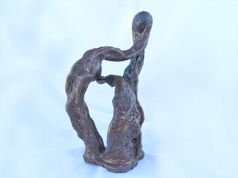 Original Abstract Erotic Sculpture by Elena Vostryakova
