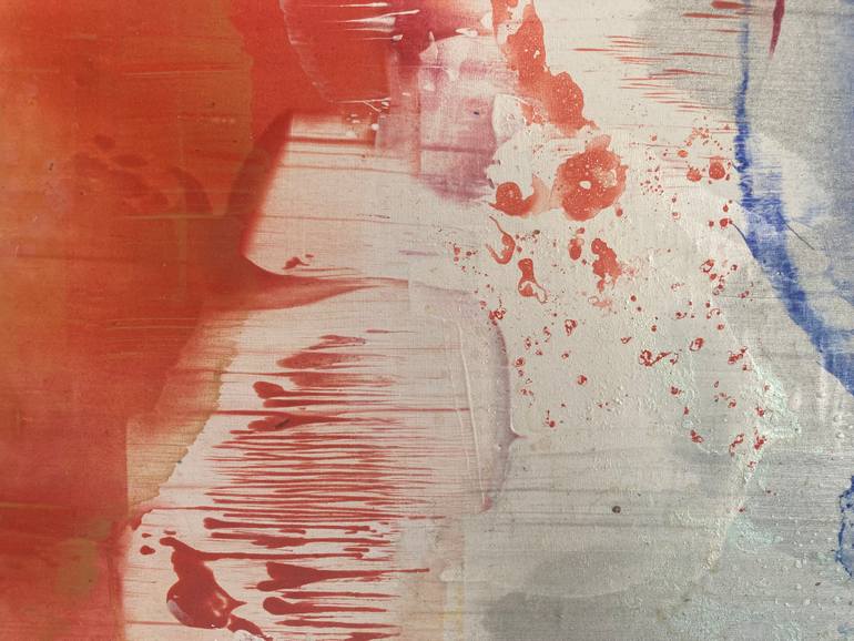 Original Abstract Expressionism Abstract Painting by Konstantin Grabowski
