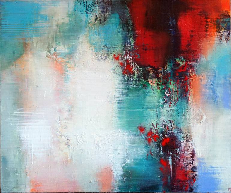 Abstract, 47,2 x 39,4 inch, 6 Painting by Emil Hasenrick | Saatchi Art