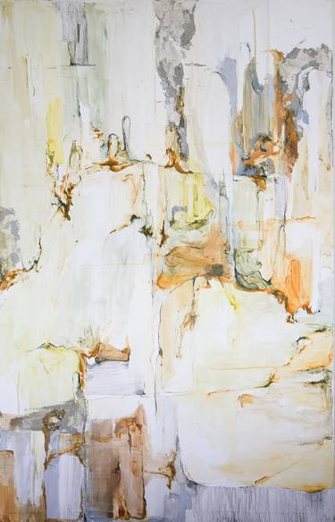 Original Abstract Expressionism Abstract Painting by Maya Kamaeva