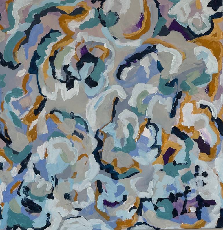 Original Abstract Painting by Soledad Bence | Abstract Art on Canvas | "Through the way #1"