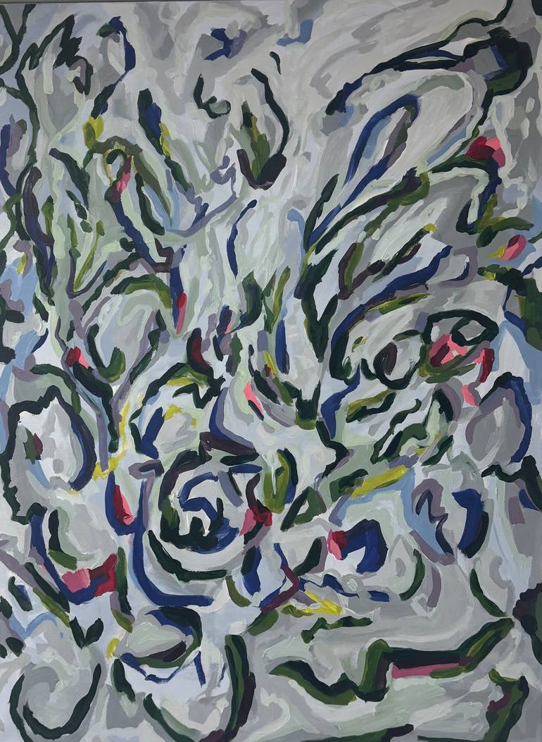 Original Abstract Painting by Soledad Bence | Abstract Expressionism Art on Canvas | Finding the way#10