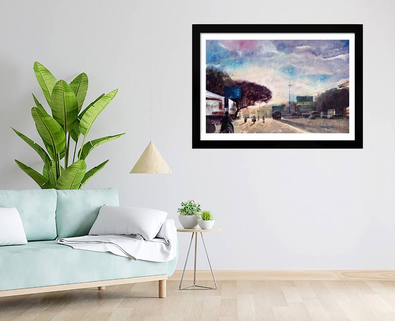 Original Realism Landscape Painting by Ambrish Gaur