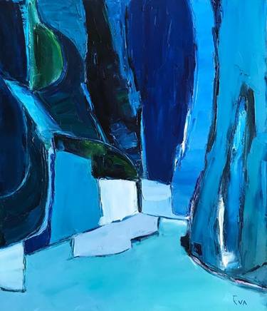 Original Expressionism Abstract Paintings by Eva Carta