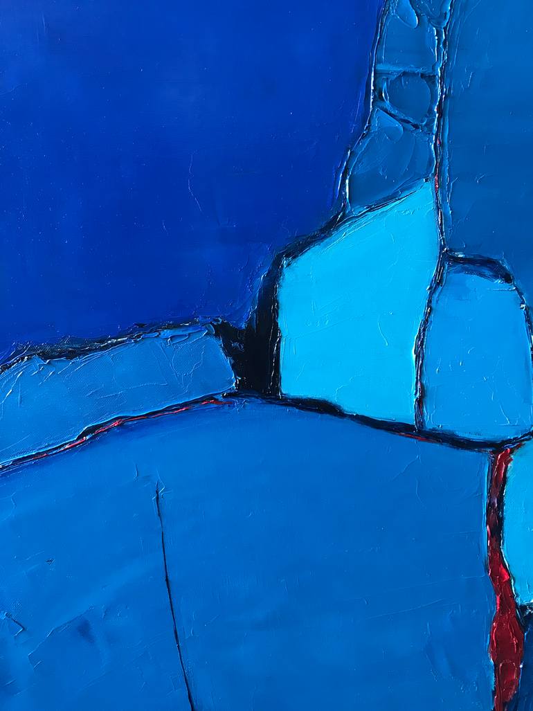 Original Abstract Expressionism Abstract Painting by Eva Carta
