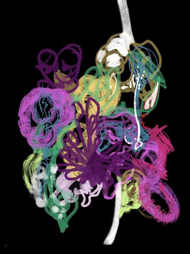 Original Abstract Expressionism Abstract Digital by David Gerard Ross