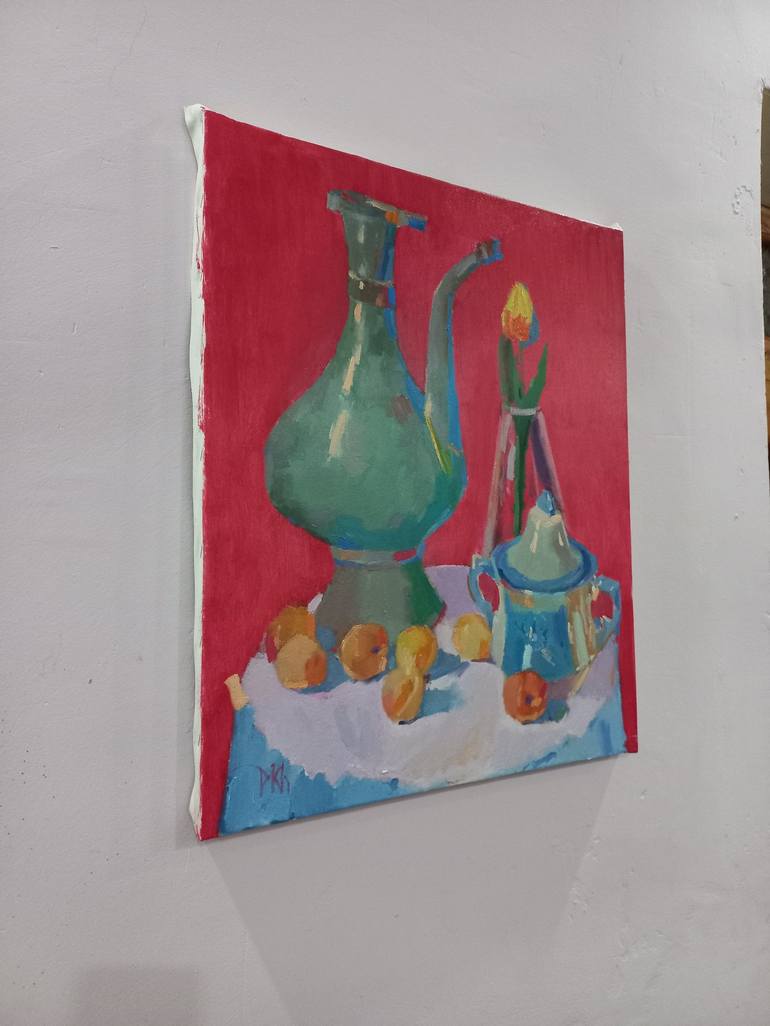 Original Still Life Painting by Dilshod Khudayorov