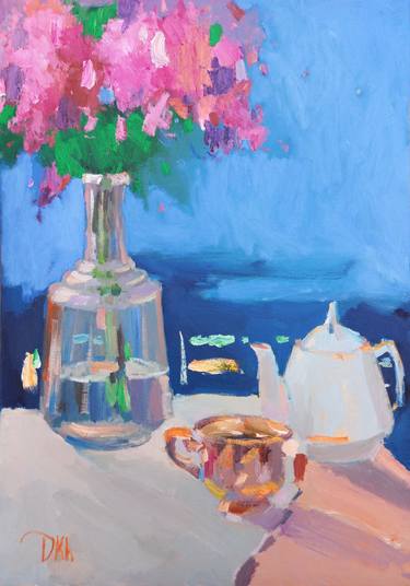 Original Still Life Paintings by Dilshod Khudayorov