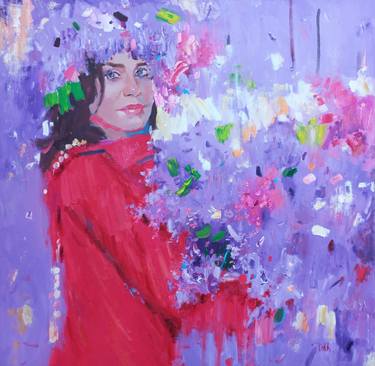 Original Impressionism Portrait Paintings by Dilshod Khudayorov